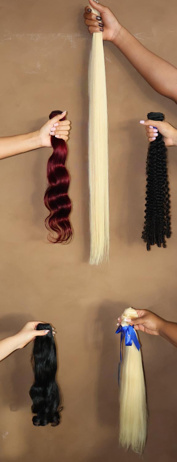 Premium Wig Bundle / Bone Straight - Dashaniflawlessinches